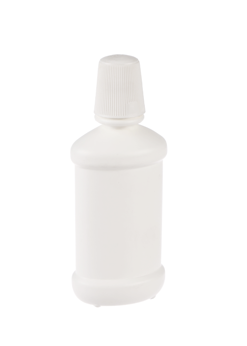 Flacone per collutorio da 100 ml in PE
