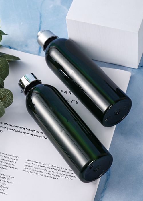 Flacone in PET marrone da 150 ml