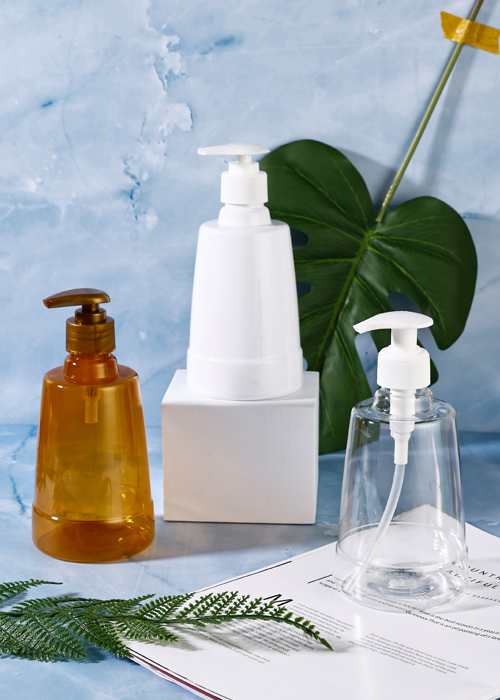 Flacone conico per lozione in PET da 400 ml