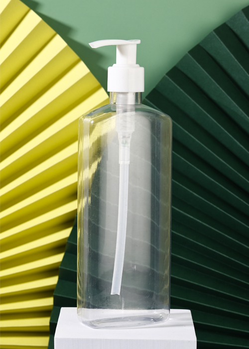 Flacone per lozione piatta in PET da 400 ml