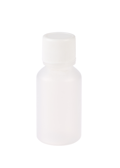Flacone in capsule bianche da 30-60 g in PE