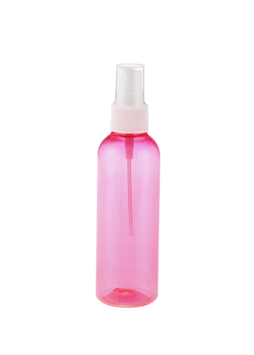 Flacone spray in PET trasparente rosa da 100-200 ml per la disinfezione del sub-imbottigliamento del liquido di pulizia