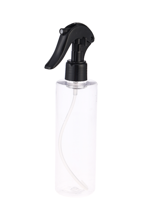 Flacone spray per la pulizia delle bottiglie in PET con pistola a spruzzo manuale per mouse piccolo da 60-200 ml