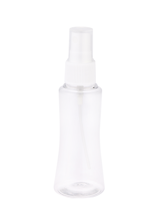 Flacone spray piccolo in PET trasparente da 60 ml