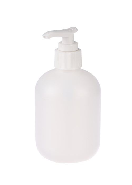 Flacone disinfettante per le mani con pompa a pressione per lozione gel in PE da 500 ml