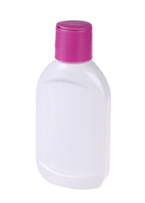 Flacone applicatore in crema bianca da 120 ml in PE