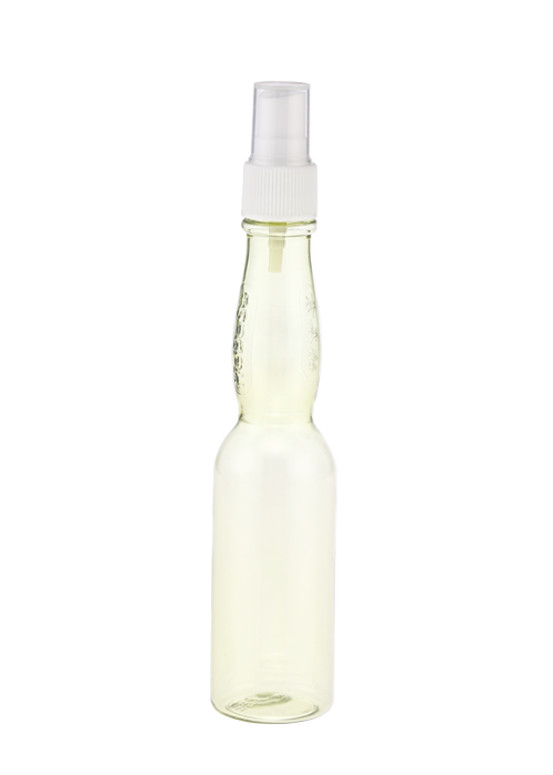 Flacone spray per WC trasparente in PET da 200 ml Flacone spray repellente per zanzare e antiprurito