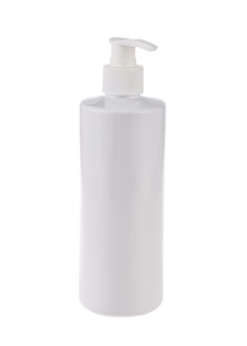 Flacone per lozione in gel bianco da 500 ml in PET