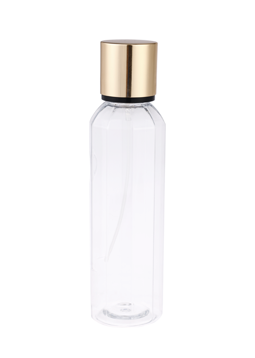 Flacone spray per profumo con cerniera in PET tondo prismatico da 236-250 ml