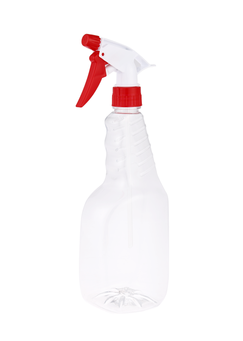 Flacone spray per aerografo portatile trasparente in PET da 300-500 ml