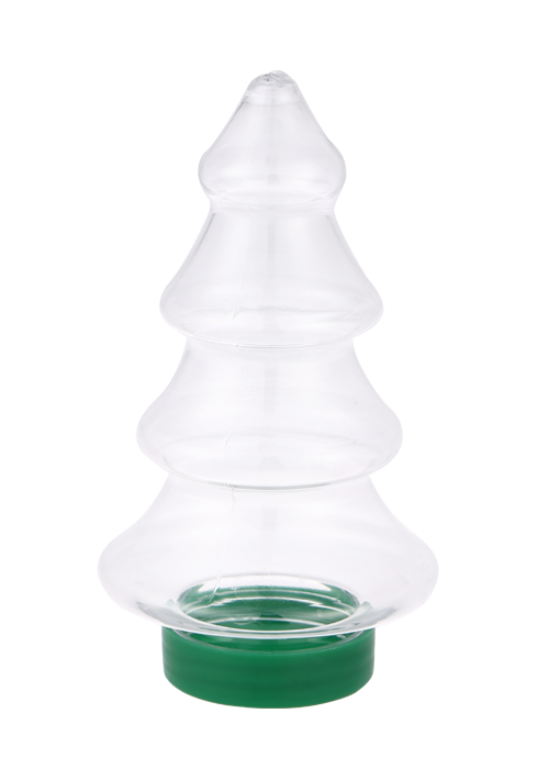Bottiglia trasparente per albero di Natale in PET da 300 ml