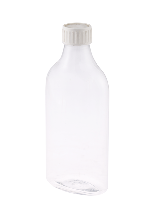 Flacone per erogazione di liquidi in PET trasparente da 400 ml